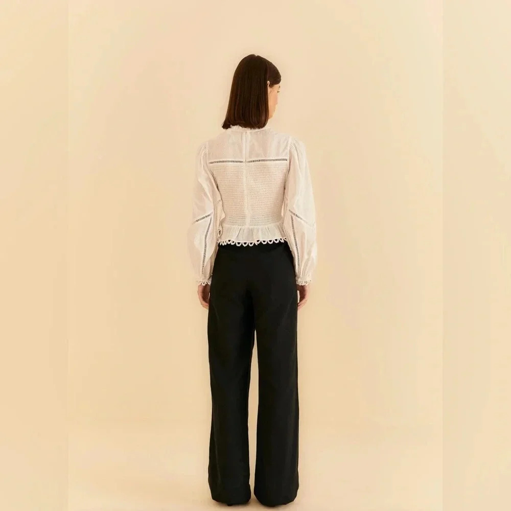 FARM Rio Black Low Waisted Women’s Pants Small $190.00 NWOT - Picture 5 of 8
